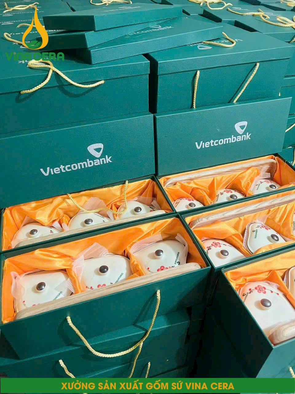 Xưởng sản xuất khay mứt Tết chất lượng làm quà tặng xưởng khay mứt in logo