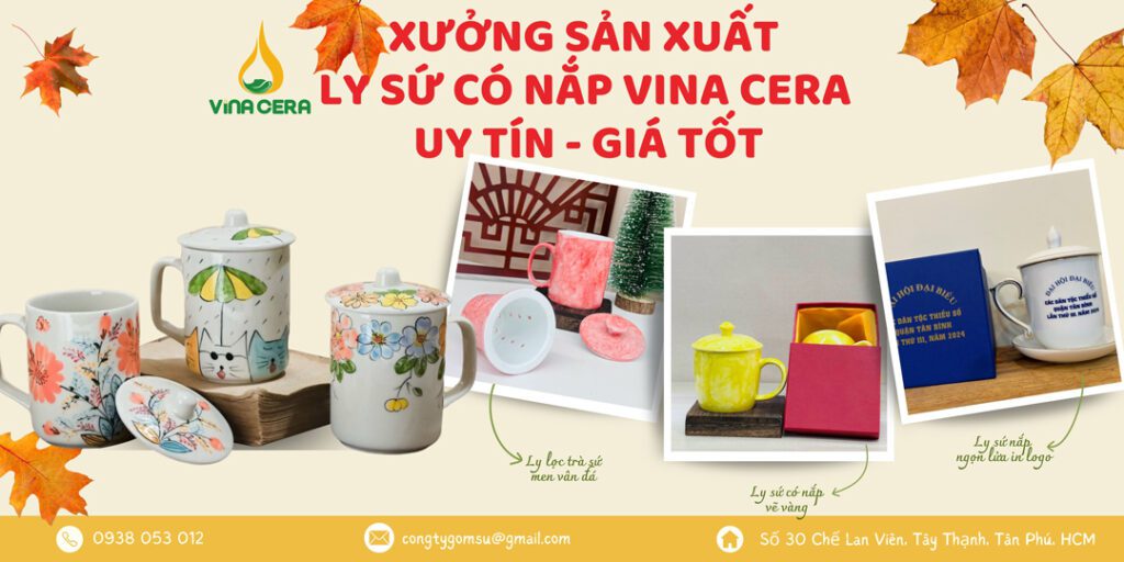 Ly Sứ Bát Tràng Và Ly Sứ Thường Khác Nhau Thế Nào? Cách Nhận Biết Chính Xác Trước Khi Mua Xưởng sản xuất ly sứ có nắp Vinacera uy tín - giá tốt