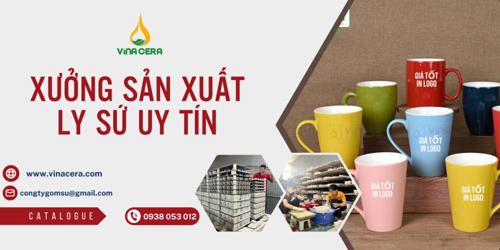 Ly Sứ Bát Tràng Và Ly Sứ Thường Khác Nhau Thế Nào? Cách Nhận Biết Chính Xác Trước Khi Mua Xưởng sản xuất ly sứ