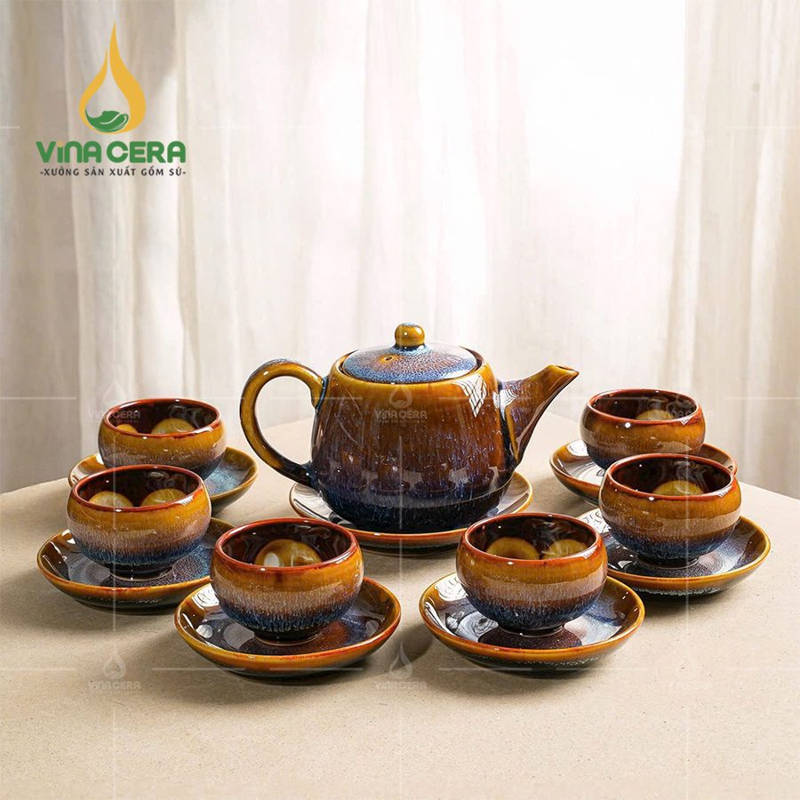 Top 15 Mẫu Bộ Ấm Trà In Logo Sang Trọng Được Doanh Nghiệp Ưa Chuộng Nhất bộ ấm trà in logo