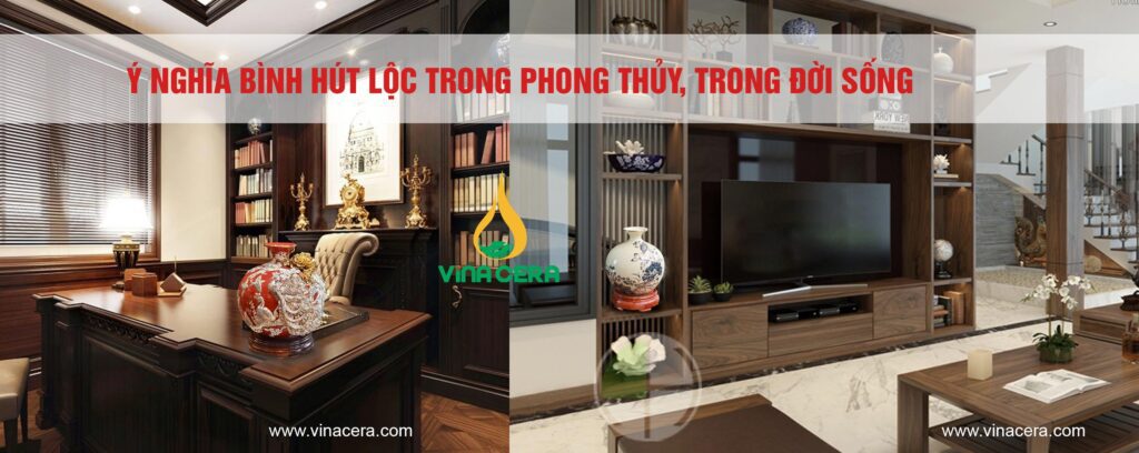 Bình Hút Lộc Men Rạn Họa Tiết Hoa Sen BHL-06012924 Ý nghĩa bình hút lộc trong phong thủy, trong đời sống