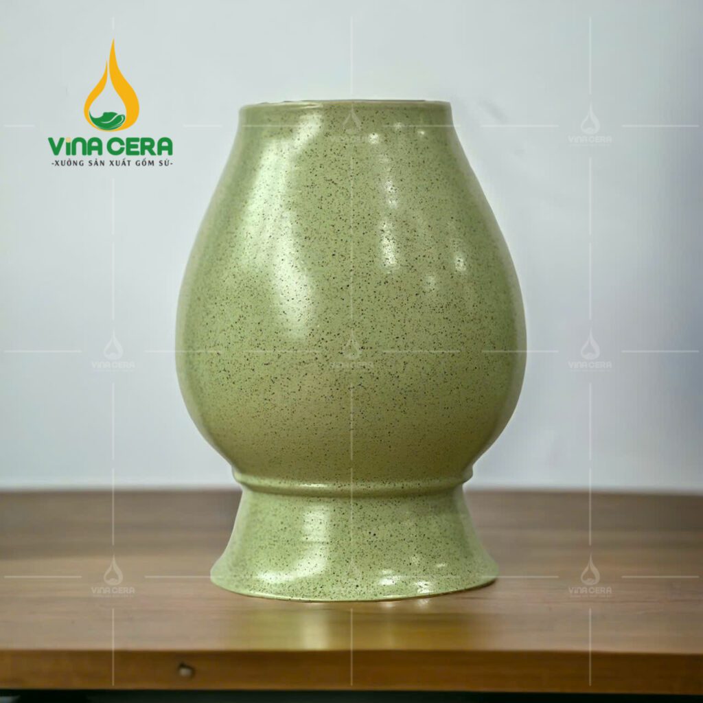 Mẫu Bình Hoa Men Ngọc Tone Pastel - SVN BH 27032401 Mẫu Bình Hoa Men Ngọc Tone Pastel