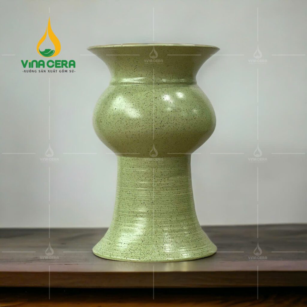 Mẫu Bình Hoa Men Ngọc Tone Pastel - SVN BH 27032401 Mẫu Bình Hoa Men Ngọc Tone Pastel