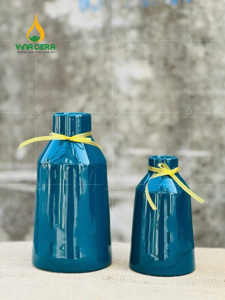 Mẫu Bình Hoa Men Xanh Lục Bảo - SVN BH 25032402 binh hoa men xanh luc bao 42