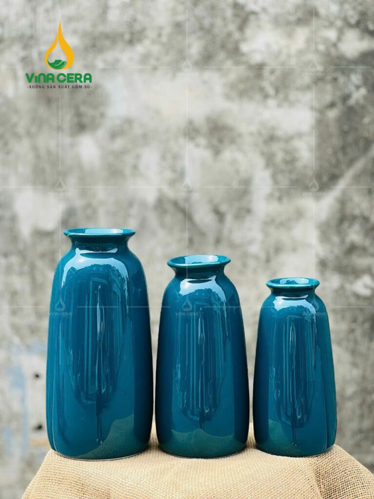 Mẫu Bình Hoa Men Xanh Lục Bảo - SVN BH 25032402 binh hoa men xanh luc bao 48