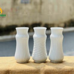 Mẫu Bình Hoa Mini Sứ Trắng - SVN BH 28032401 Mẫu Bình Hoa Mini Sứ Trắng – SVN BH 28032401