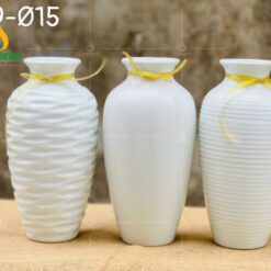 Mẫu Bình Hoa Mini Sứ Trắng - SVN BH 28032401 Mẫu Bình Hoa Mini Sứ Trắng – SVN BH 28032401