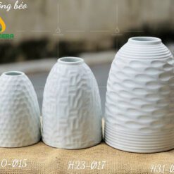 Mẫu Bình Hoa Mini Sứ Trắng - SVN BH 28032401 Mẫu Bình Hoa Mini Sứ Trắng – SVN BH 28032401