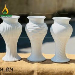 Mẫu Bình Hoa Mini Sứ Trắng - SVN BH 28032401 Mẫu Bình Hoa Mini Sứ Trắng – SVN BH 28032401
