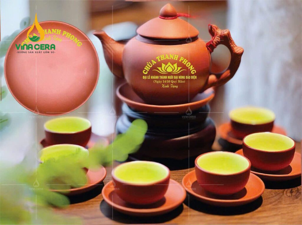 Top 10 Bộ Ấm Trà In Logo Quà Tặng Được Ưa Chuộng Nhất 2024 bo am tra gom tu sa