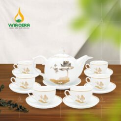 Bộ Trà Ngọn Lửa Sen Chuồn Kẻ Vàng - SVN BAT 26032401