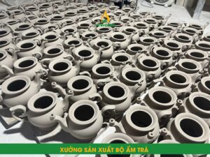 Bộ Ấm Trà In Logo Xưởng Ấm Chén In Logo Giá Rẻ