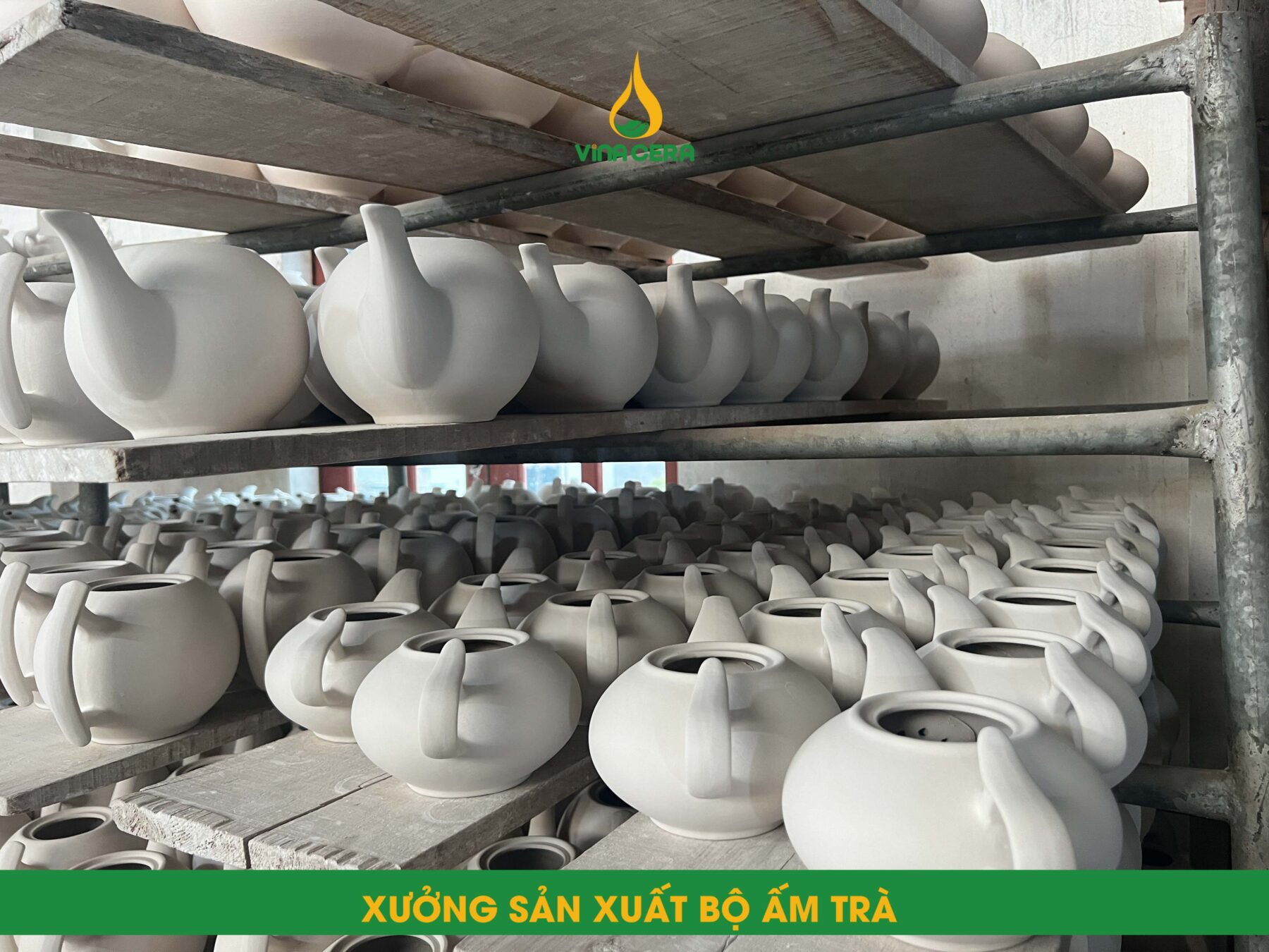 Bộ Trà Tử Sa Bát Tràng Dáng Chi Mai - SVN BAT 29032407 xưởng sản xuất ấm trà bát tràng