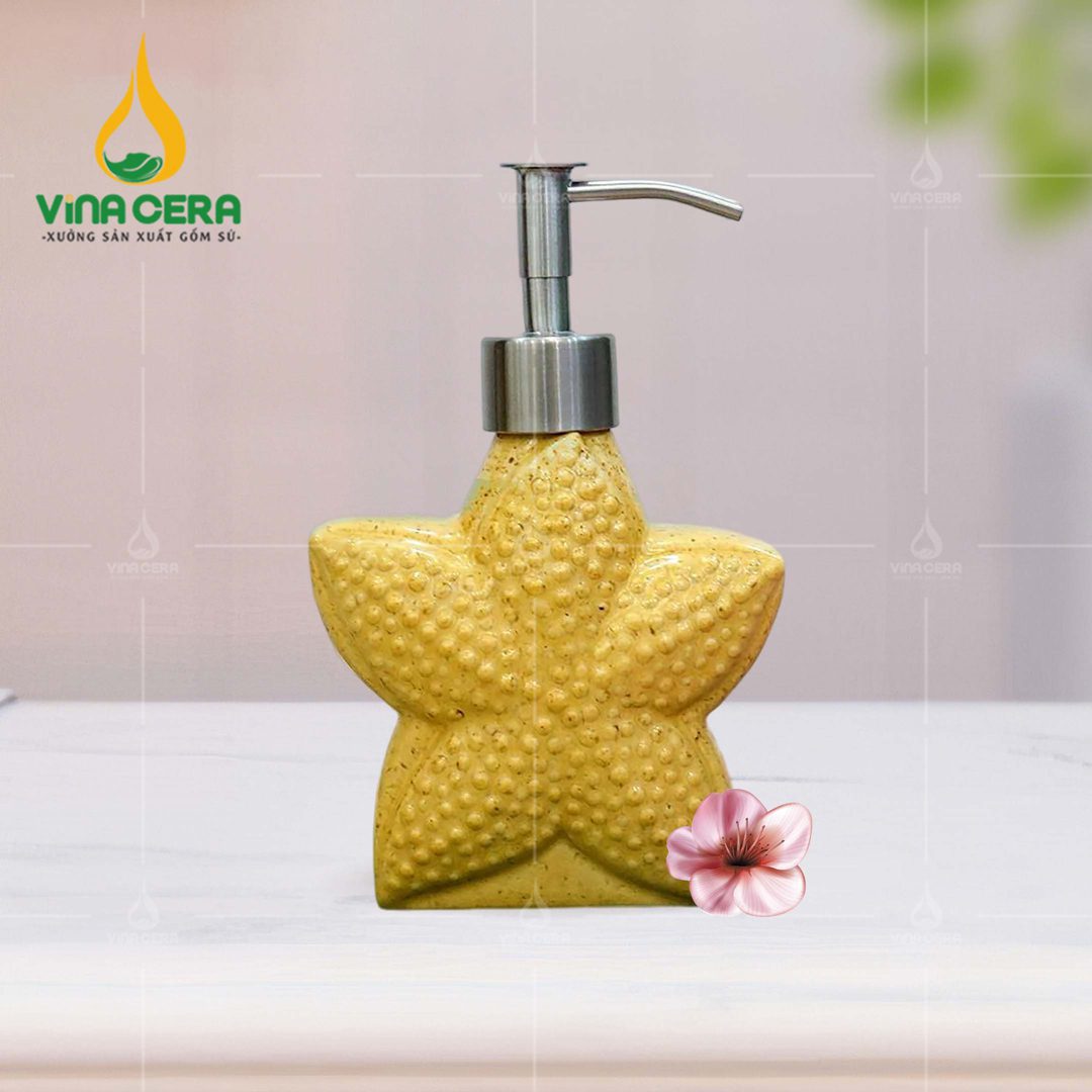 Bộ Nhà Tắm Bằng Sứ In Logo