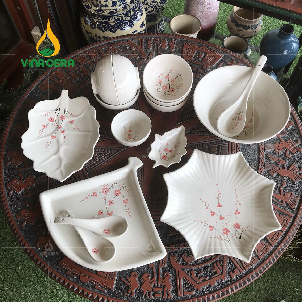 bo ban an men gom hoa dao 5