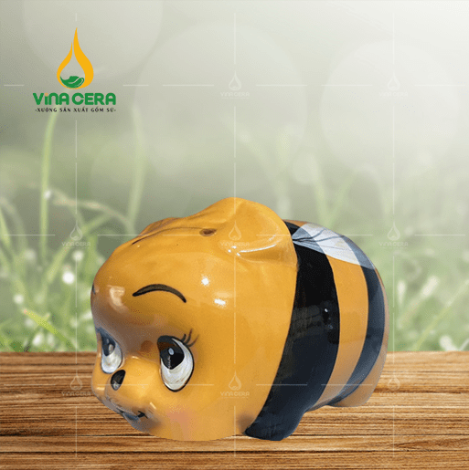 Heo Đất Tiết Kiệm Hình Ong Vàng