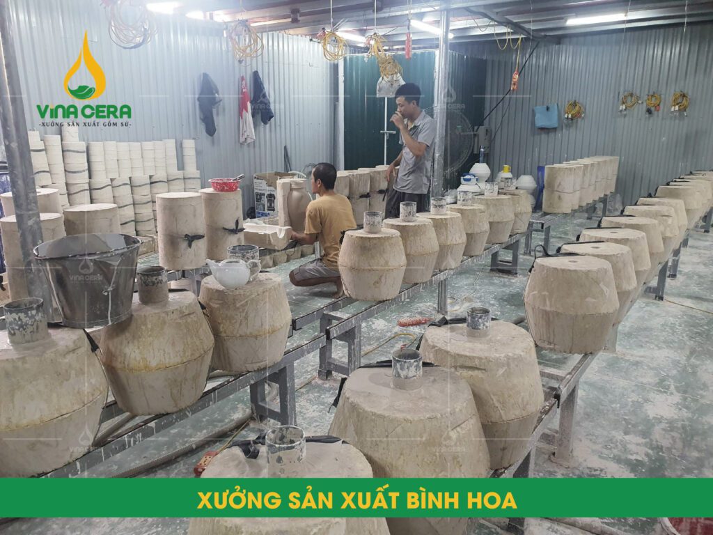 Xưởng Sản Xuất Bình Hoa Vinacera