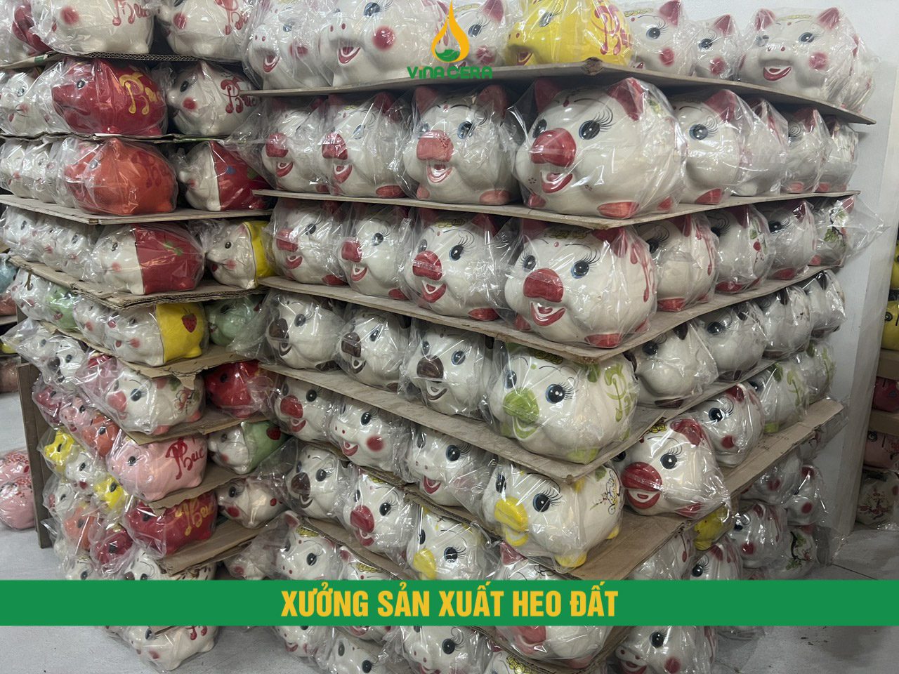 Heo Đất Tài Lộc - HD 1252824 Xưởng sản xuất heo đất