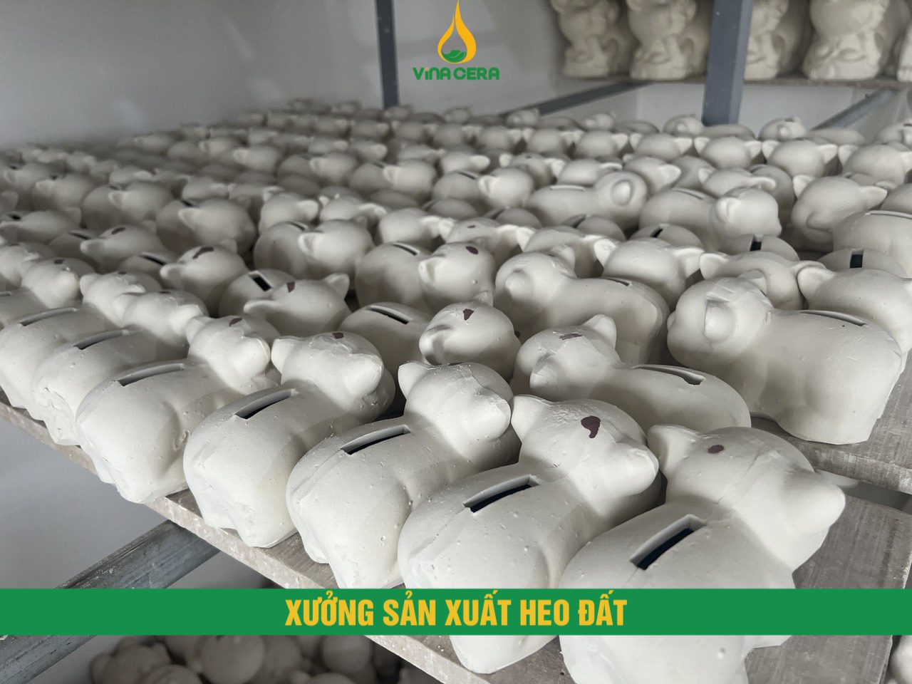 Bộ Trà Quyền Vương Chỉ Vàng - SVN BAT 22032404 Xưởng sản xuất heo đất