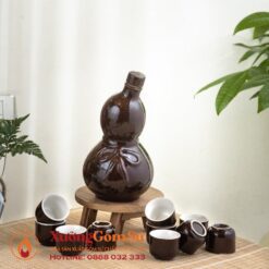 Nậm Rượu 500ml Gốm Bát Tràng - BR1252324