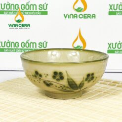 Chén Cơm Sứ Bát Tràng Họa Tiết Trúc Chuồn - SVN BC 09052401