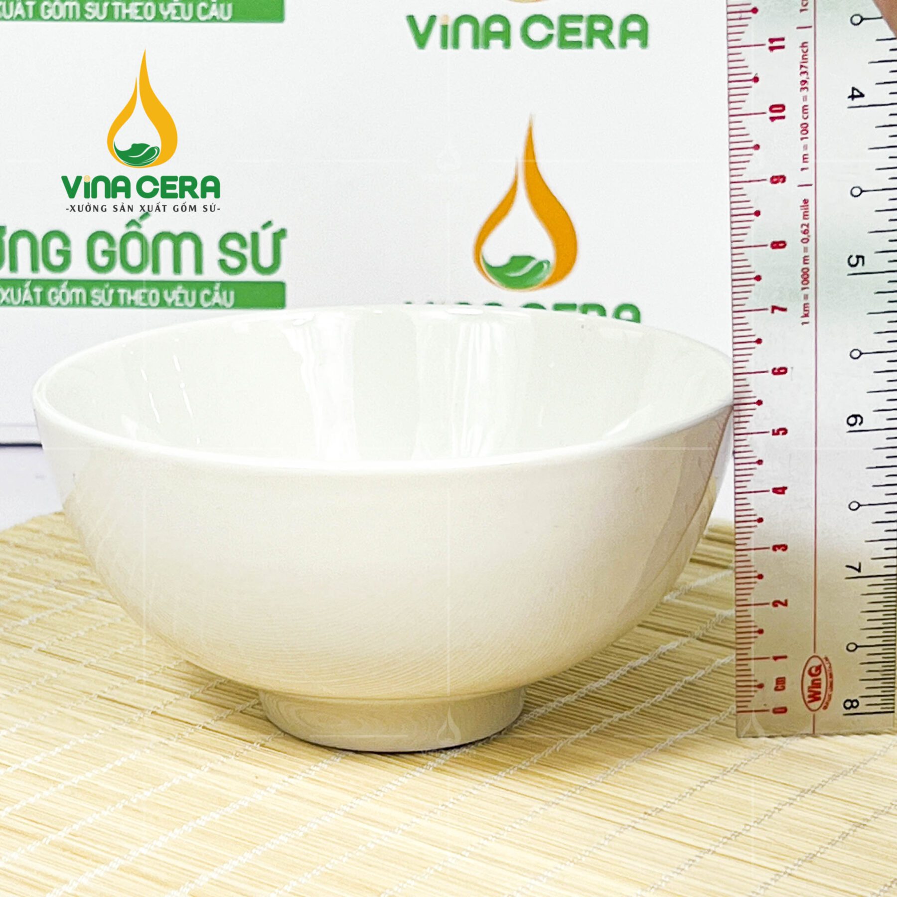 Chén Cơm Sứ Trắng Chất Lượng Giá Rẻ - SVN BC 14052409 Chén Cơm Sứ Trắng Chất Lượng Giá Rẻ