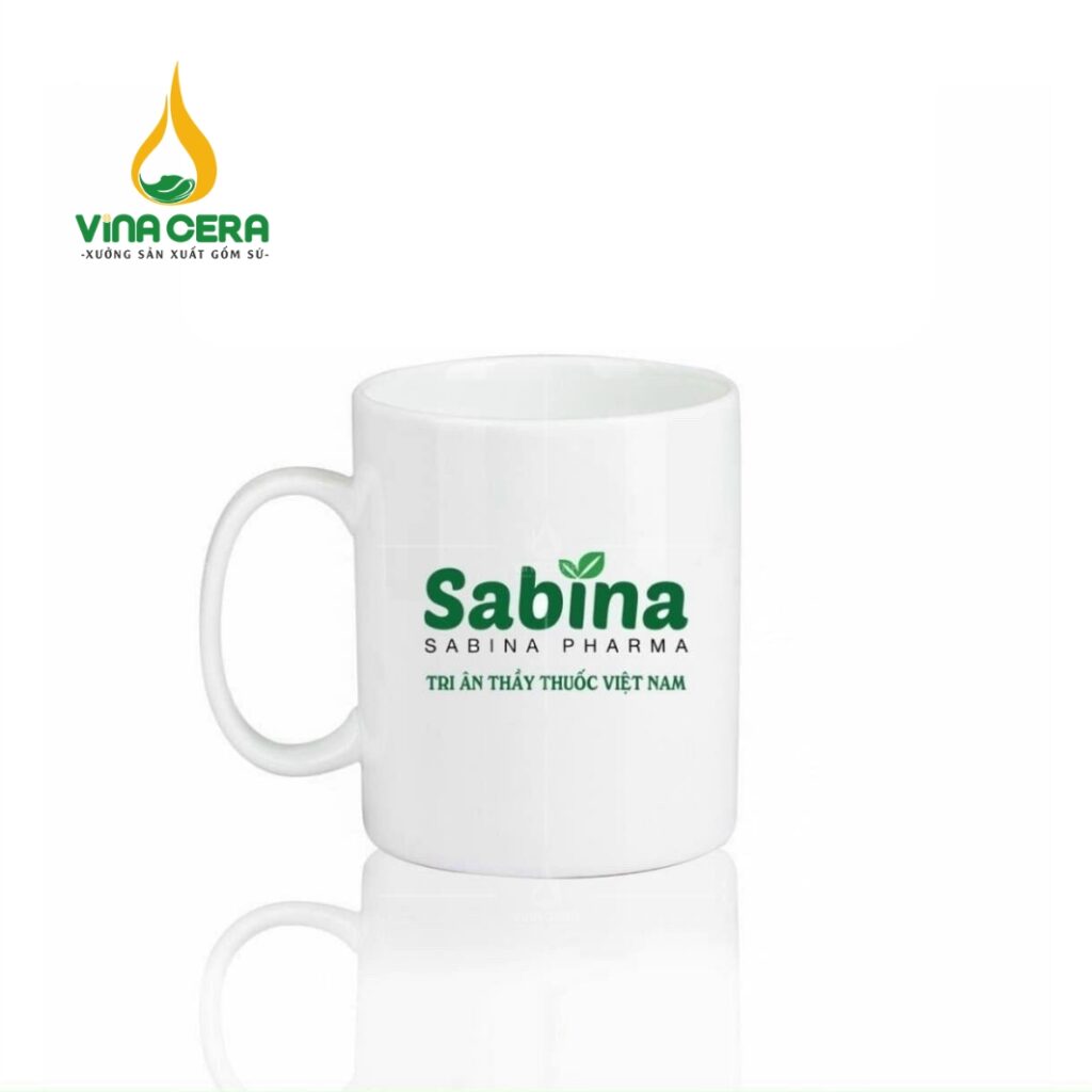 Cốc Sứ In Logo – Giải Pháp Quà Tặng Doanh Nghiệp Hiệu Quả Và Tiết Kiệm Ly Sứ Bát Tràng Dáng C In Logo SibiNa