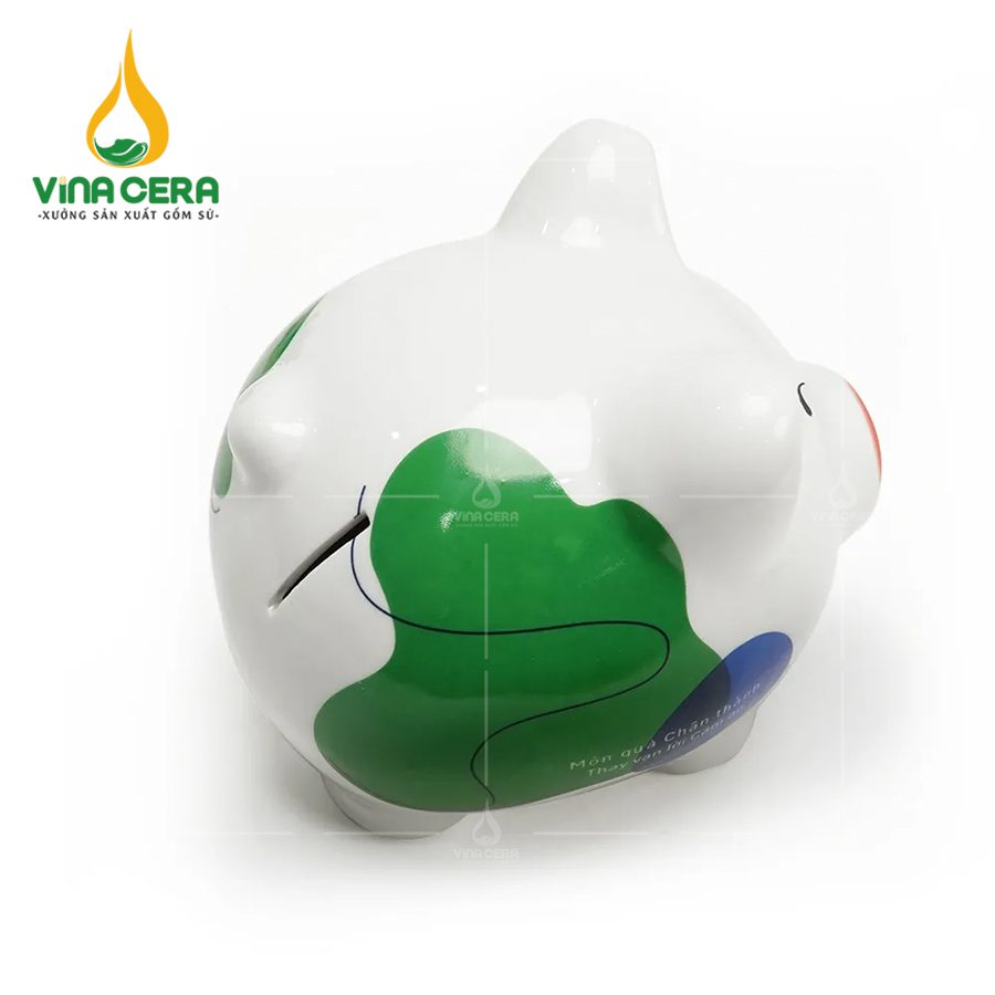 Heo Đất tiết kiệm gốm sứ Bát Tràng bảo hiểm manulife