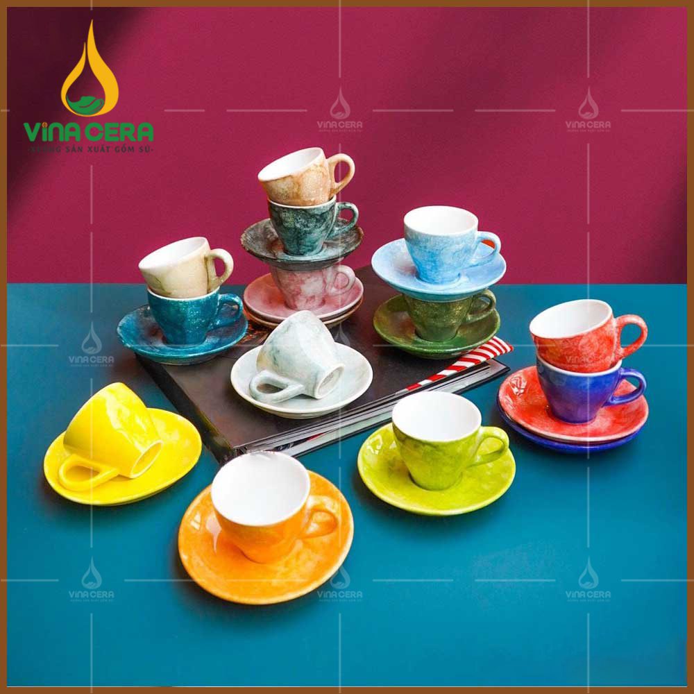 Ly sứ cà phê Espresso Bát Tràng