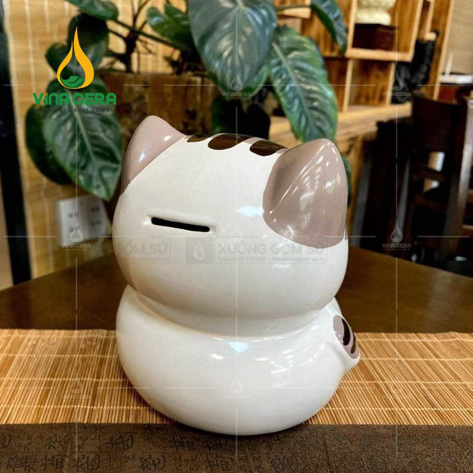 Ống heo tiết kiệm mèo mập