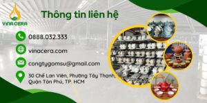 Xưởng gốm Bát Tràng Vinacera - Tinh hoa gốm sứ Việt vinacera