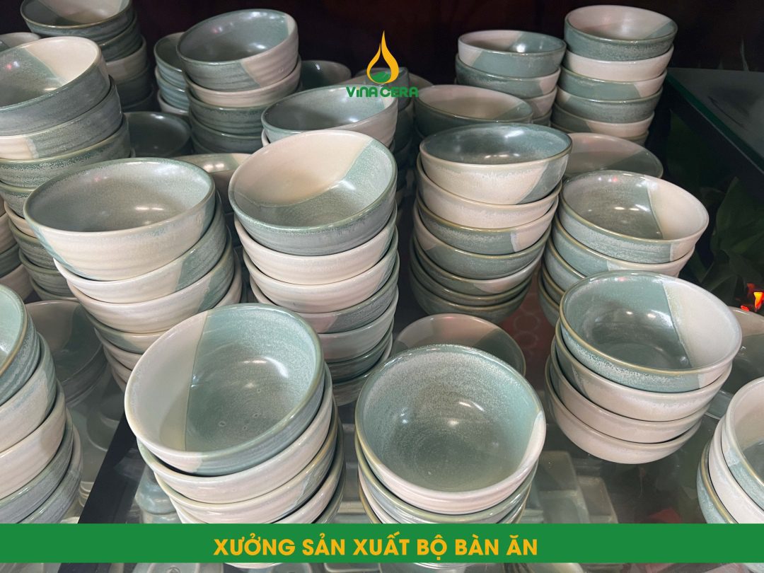 Chén Cơm Sứ Men Kem Vẽ Hoa Đào Đỏ- SVN BC 14052404 xuong san xuat bo ban an vinacera 34