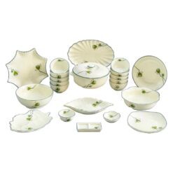 Bộ bàn ăn Bát Tràng hoa Sen BBABT-0252224