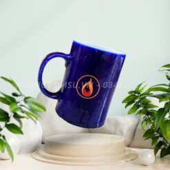 Ly Sứ Trụ Có Quai In Logo LS051224