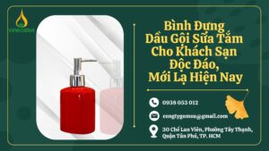 binh dung dau goi sua tam cho khach san doc dao moi la hien nay