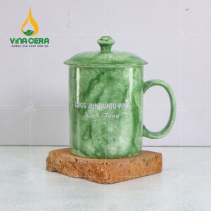 Trang chủ ly sứ vân đá có nắp JUNGWOO VINA (1)