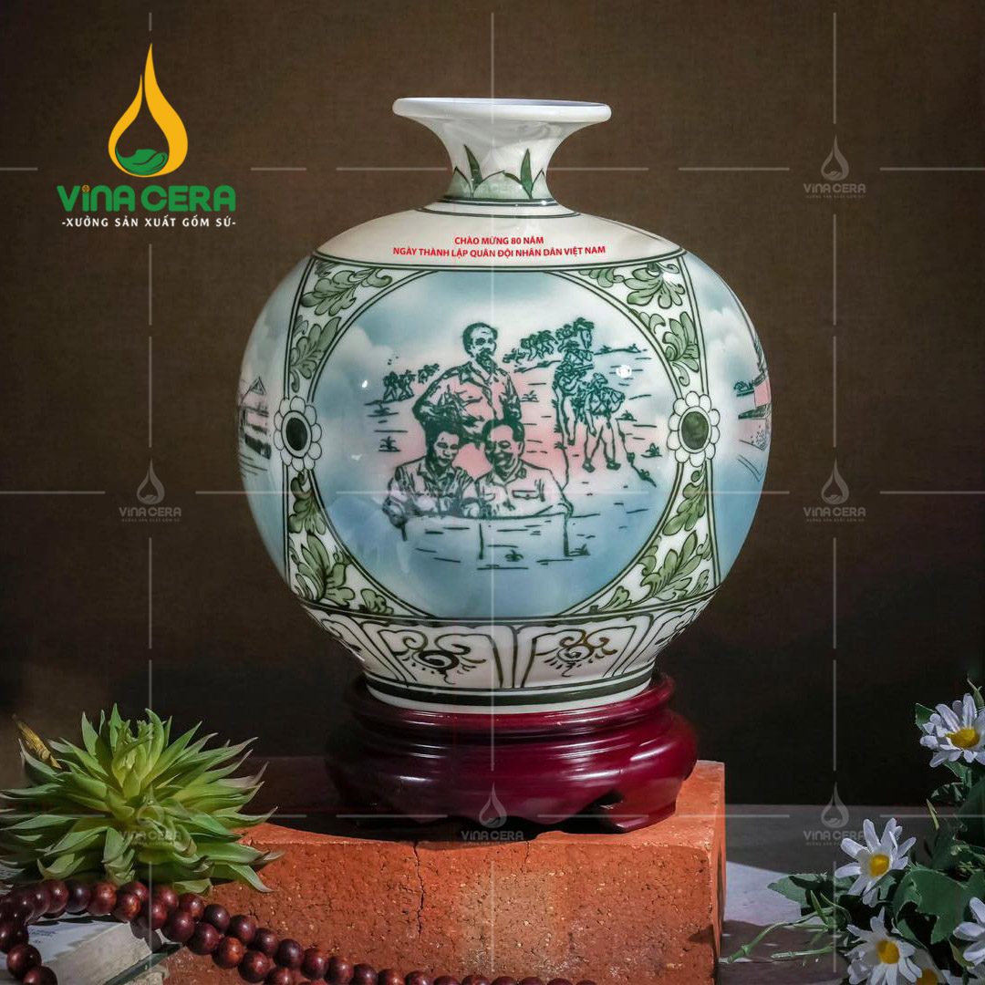 Gợi Ý Quà Tặng Ý Nghĩa Kỷ Niệm 80 Năm Thành Lập Quân Đội Việt Nam Bình Hút Lộc Kỷ Niệm Ngày Thành Lập Quân Đội Nhân Dân