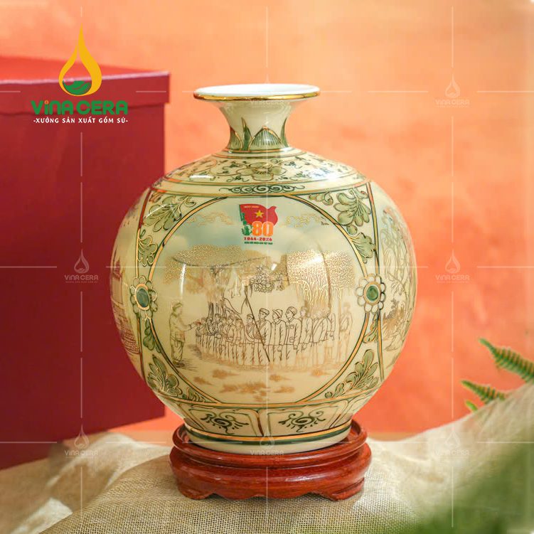 Gợi Ý Quà Tặng Ý Nghĩa Kỷ Niệm 80 Năm Thành Lập Quân Đội Việt Nam Bình hút lộc - Quà tặng ý nghĩa kỷ niệm 80 năm thành lập Quân đội Việt Nam