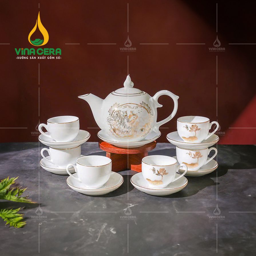 Gợi Ý Quà Tặng Ý Nghĩa Kỷ Niệm 80 Năm Thành Lập Quân Đội Việt Nam Bộ ấm trà mừng ngày thành lập Quân đội