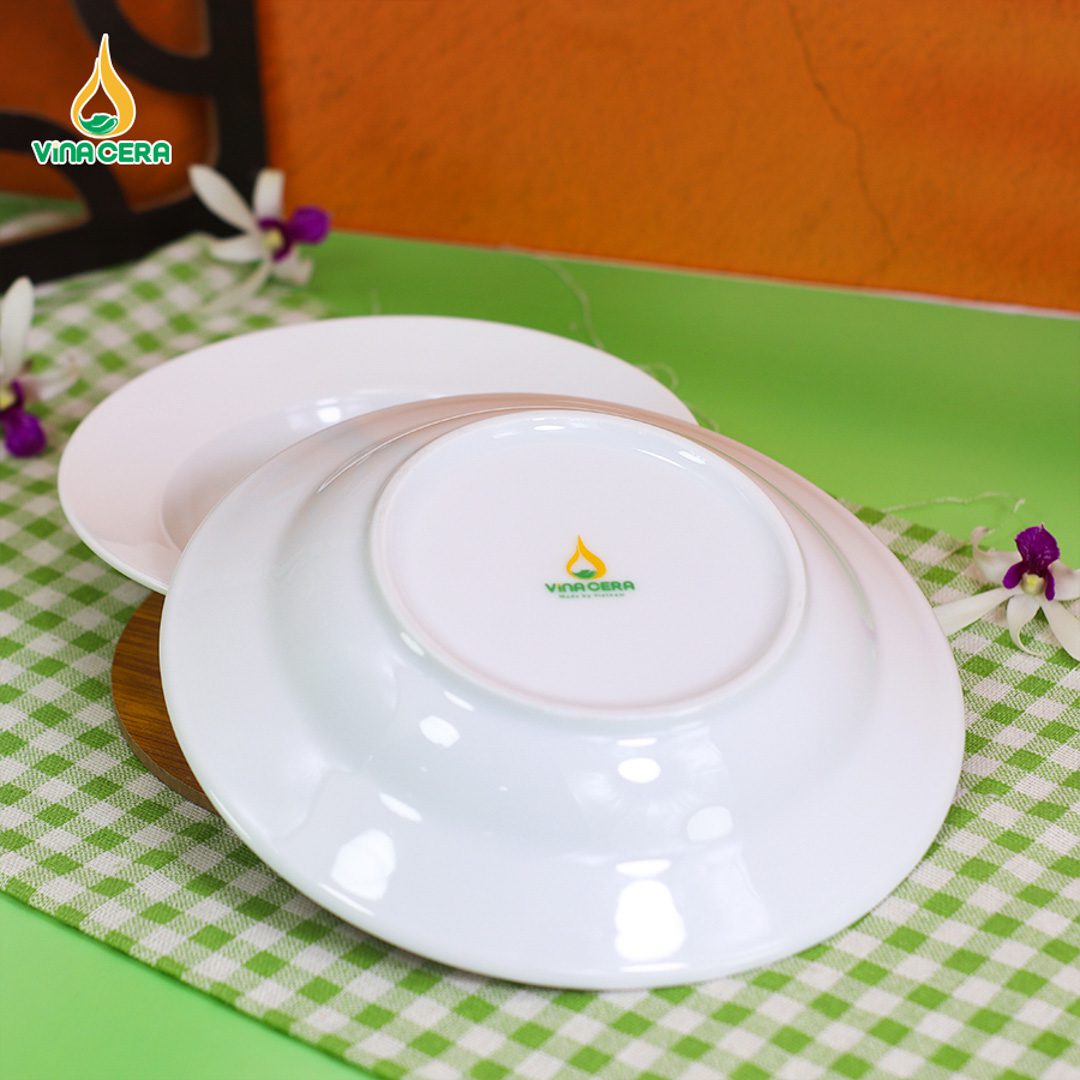 dia-sau-long-tron-su-trang (17) Đĩa sâu lòng trơn sứ trắng