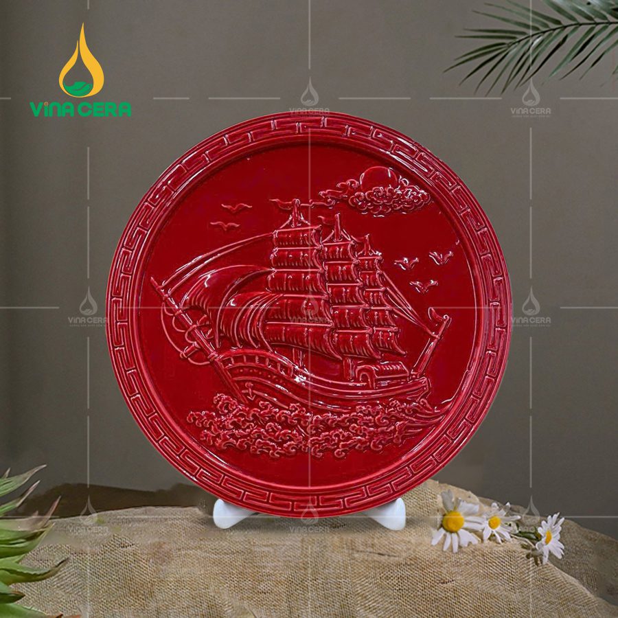 Đĩa Biểu Trưng Thuận Buồm Xuôi Gió ĐBT 0191024 Đĩa Biểu Trưng Thuận Buồm Xuôi Gió ĐBT 0191024