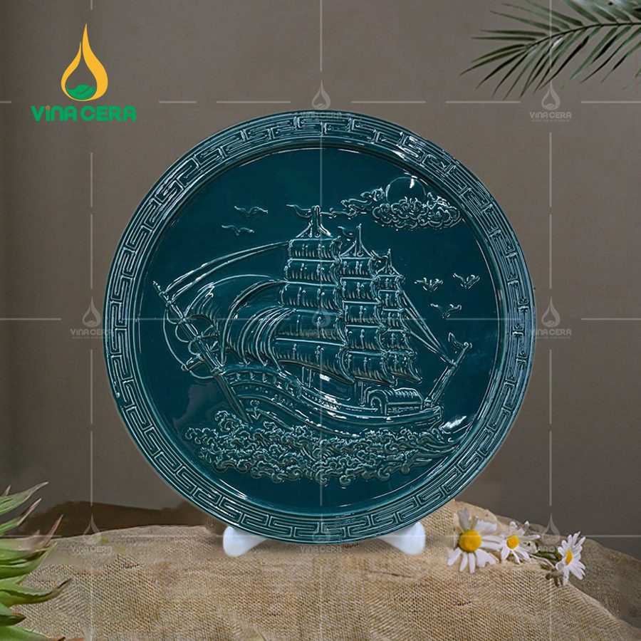 Đĩa Biểu Trưng Thuận Buồm Xuôi Gió ĐBT 0191024 Đĩa Biểu Trưng Thuận Buồm Xuôi Gió ĐBT 0191024