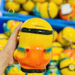 Ống heo gốm sứ Bát Tràng Hình Minion Cực Đẹp HD 039724 Ống heo gốm sứ Bát Tràng Hình Minion Cực Đẹp HD 039724