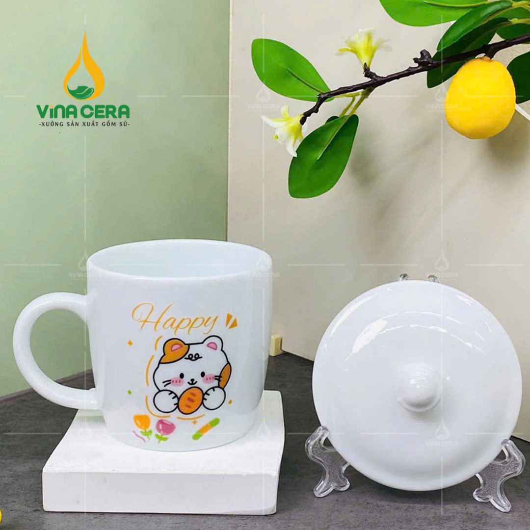 Quà Tặng Ly Sứ cốc sứ cho trường mầm non Quà Tặng Ly Sứ cốc sứ cho trường mầm non