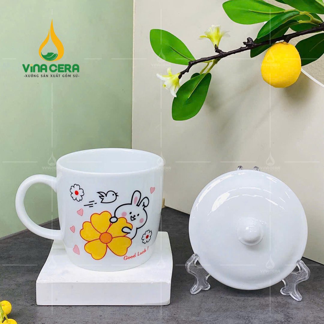 Quà Tặng Ly Sứ cốc sứ cho trường mầm non Quà Tặng Ly Sứ cốc sứ cho trường mầm non