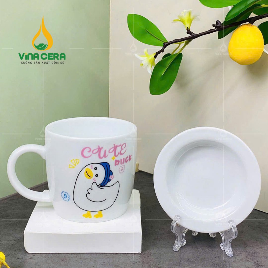 Quà Tặng Ly Sứ cốc sứ cho trường mầm non Quà Tặng Ly Sứ cốc sứ cho trường mầm non