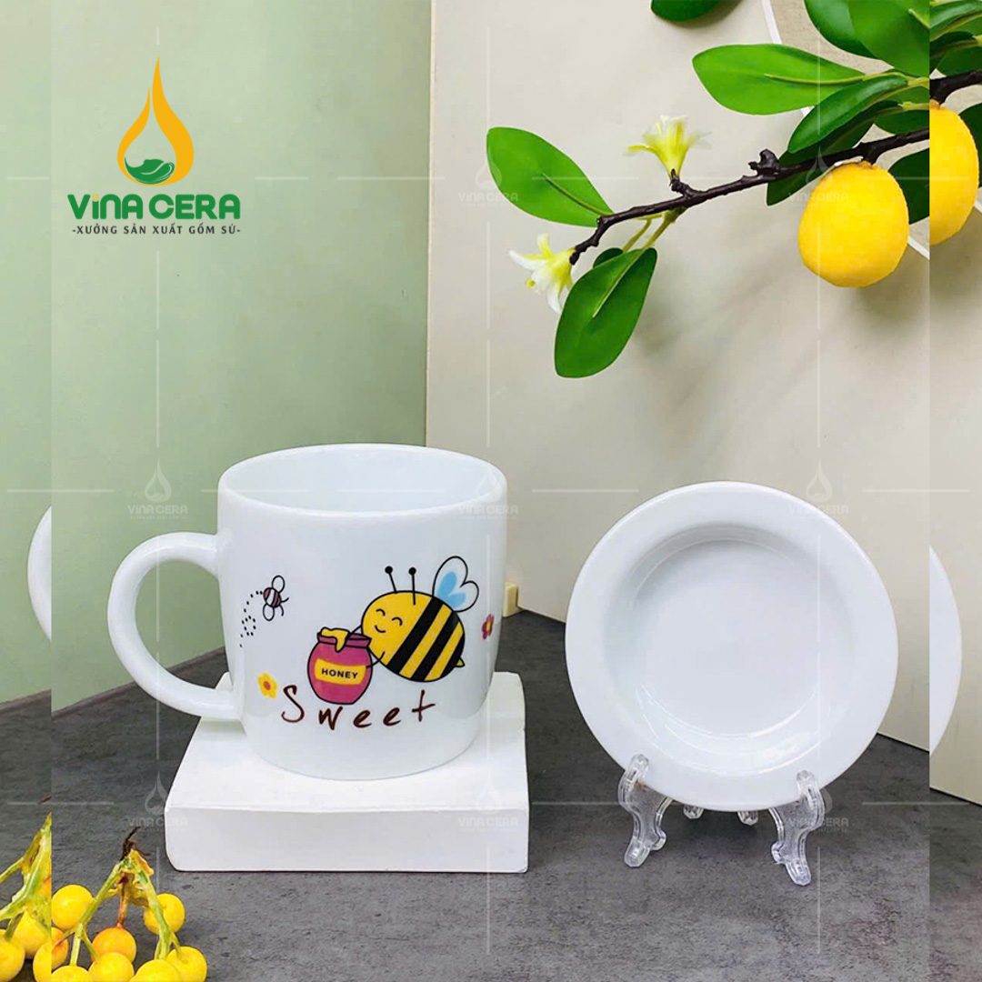 Quà Tặng Ly Sứ cốc sứ cho trường mầm non Quà Tặng Ly Sứ cốc sứ cho trường mầm non