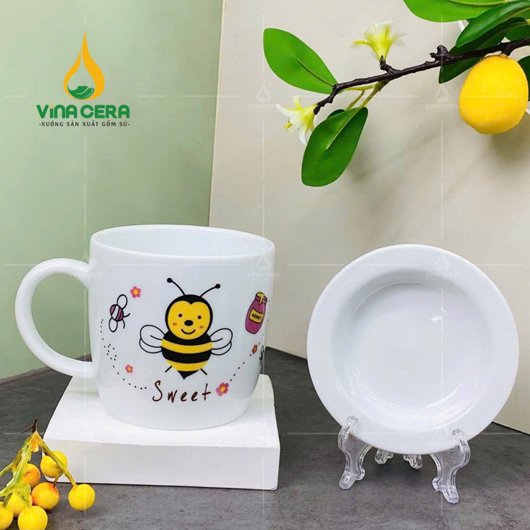 Quà Tặng Ly Sứ cốc sứ cho trường mầm non Quà Tặng Ly Sứ cốc sứ cho trường mầm non