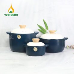 QUÀ TẶNG ĐẠI HỘI Nồi Hầm Gốm Sứ Hàn Quốc Xanh Cổ Vịt