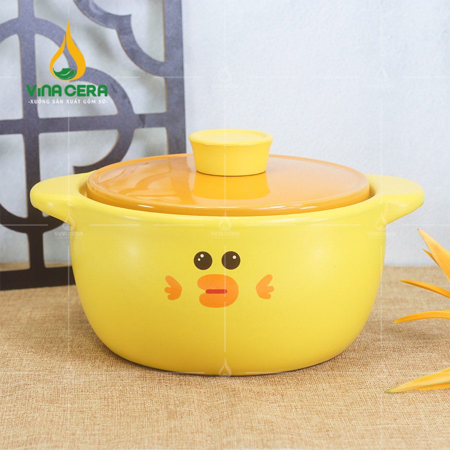 QUÀ TẶNG GỐM SỨ nồi sứ cao cấp vinacera